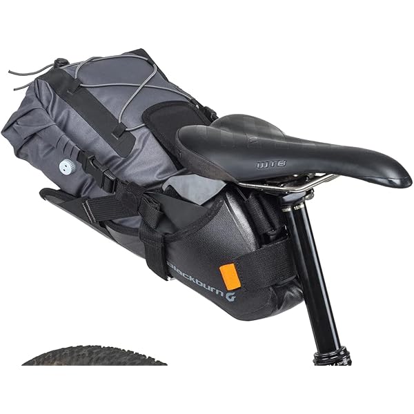 Amazon.com : Blackburn Outpost Seat Pack & Dry Bike Bag (Black